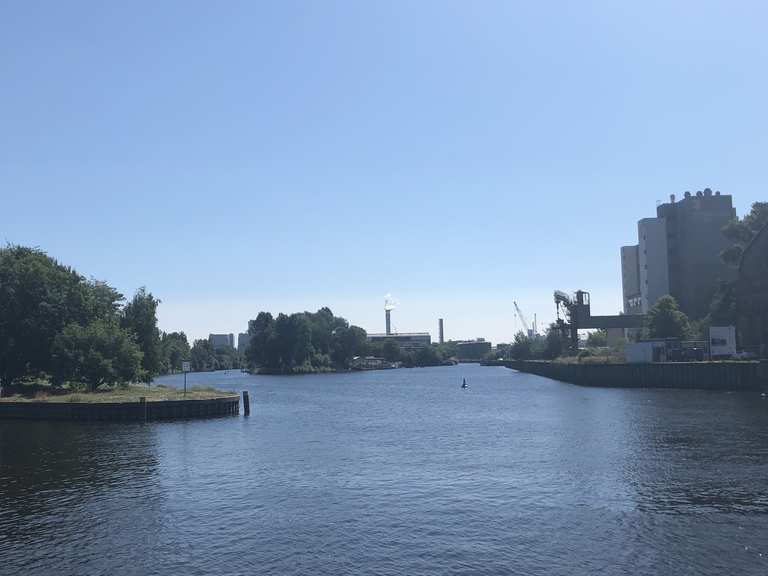 Blick auf die Mündung der Spree in die Havel Wanderungen und Rundwege komoot
