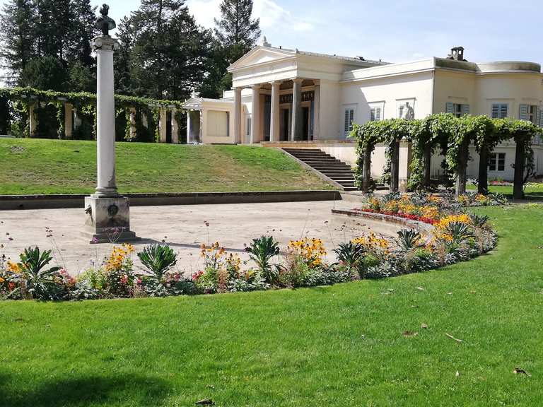 Schloss Charlottenhof Wanderungen und Rundwege komoot