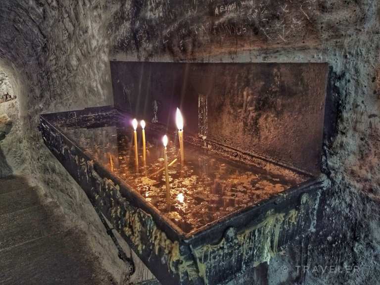 St Paraskevi Cave Chapel⛪ Spring💧WWII Resistance memorial🔫 – Cycling ...