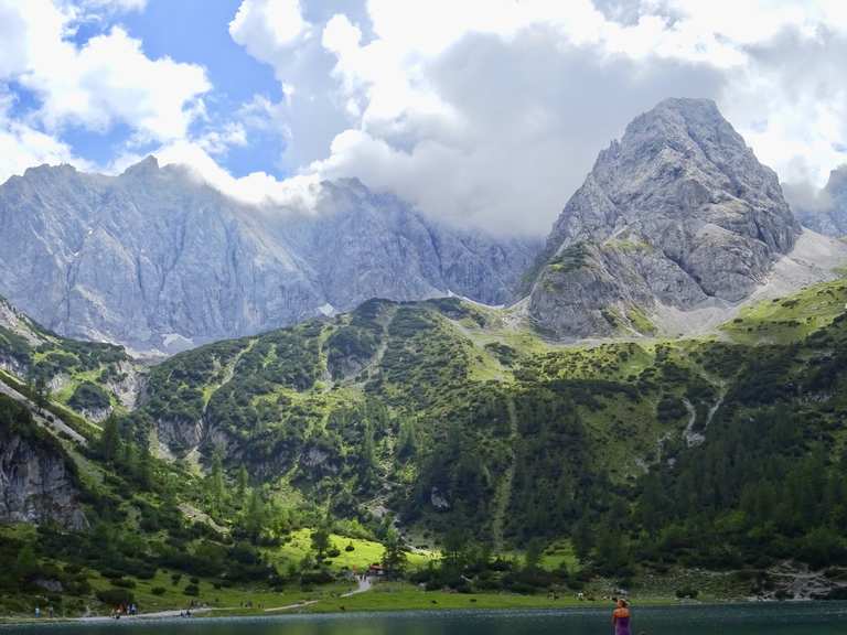 Seebensee (1650 m üNN) Ehrwald, Tiroler Zugspitz Arena