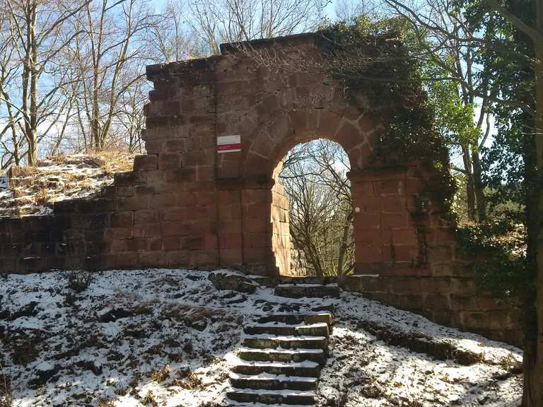Burgruine Schlosseck Wanderungen und Rundwege komoot