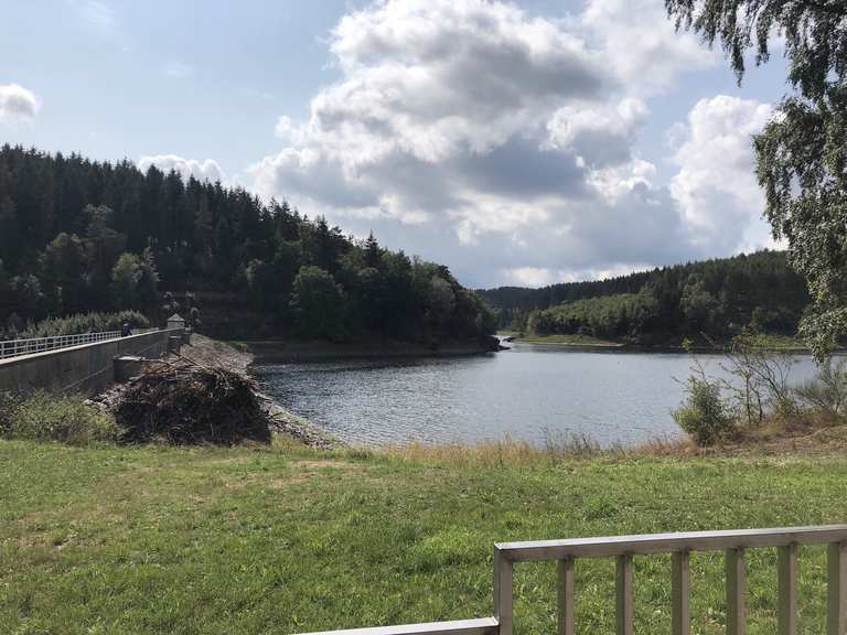 Kaiserfelsen Kalltalsperre Runde von Konzen MountainbikeTour Komoot