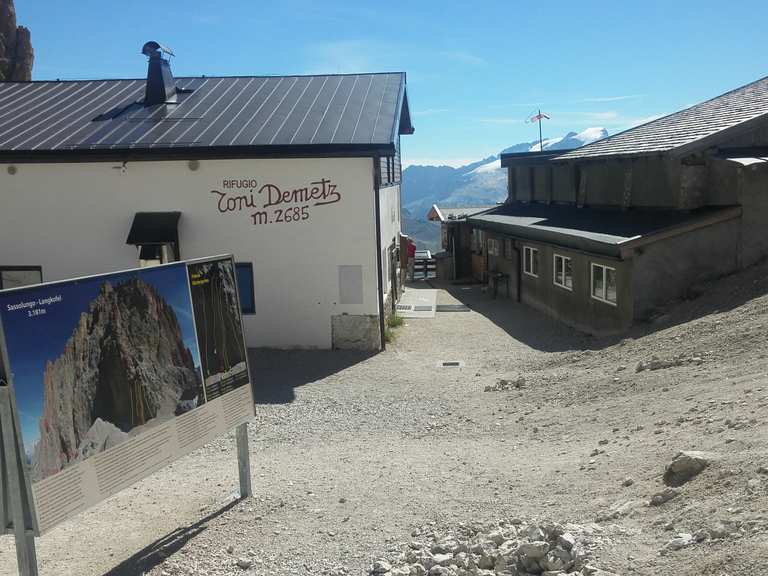 Rifugio Toni Demetz 2.686 m Routes for Walking and Hiking | Komoot