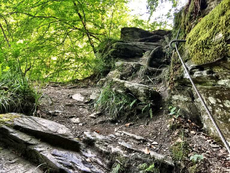 Kletterpassage in der Baybachklamm Routes for Walking and Hiking | Komoot