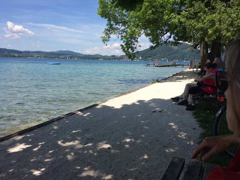 Attersee Mit Fahrrad Umrunden