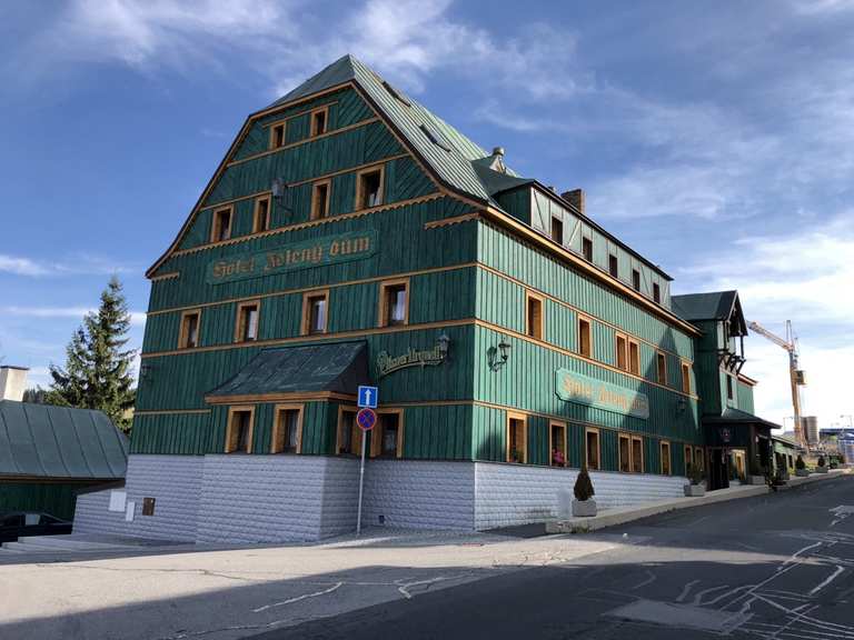 Hotel Grünes Haus Bozí Dar Nordwesten, Tschechien