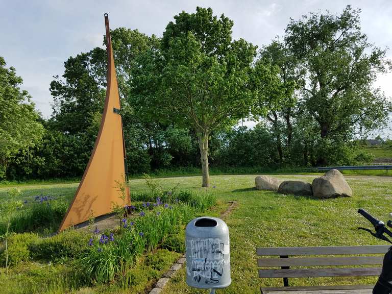 Segelkreuz am Ritzenbütteler Sand Lemwerder, Wesermarsch