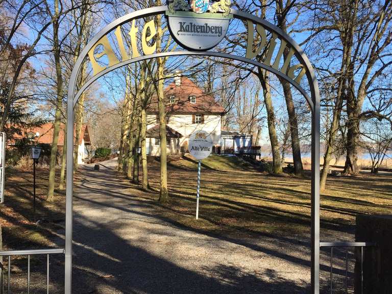 Biergarten Alte Villa,Utting : Radtouren und Radwege | komoot