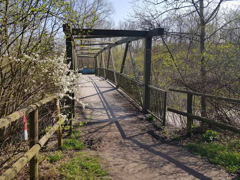 Halde und Bergwerk Haniel Stadtteiche Runde von Gladbeck