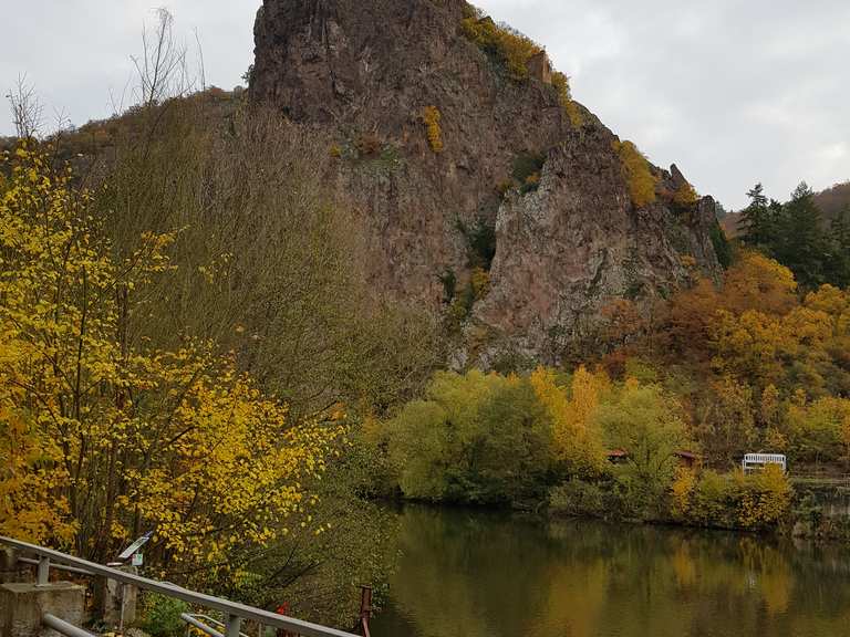 Rheingrafenstein Salinen Loop from Bad Münster am SteinEbernburg