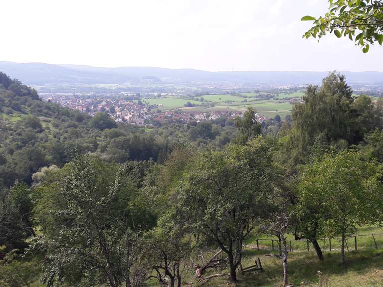 Teilstrecke des Urbacher Erdrutsch Rundweges - Schorndorf ...