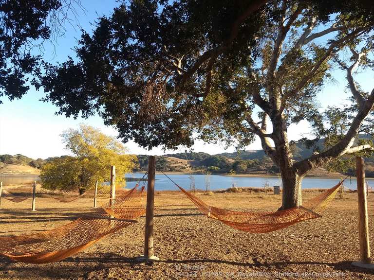 Hammock village picnic area, Stafford Lake Park, Novato Routes for
