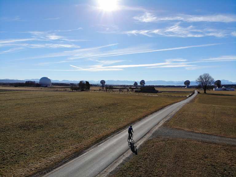 Erdfunkstelle Raisting Dießen am Ammersee Runde von Pähl