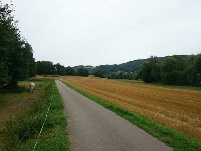 GlanBliesRadweg Schöne Brücke Runde von LautereckenGrumbach