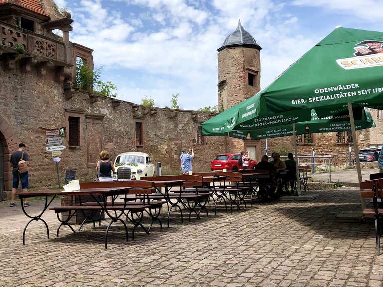 Gaststätte Burgschänke MountainbikeTouren und Trails komoot