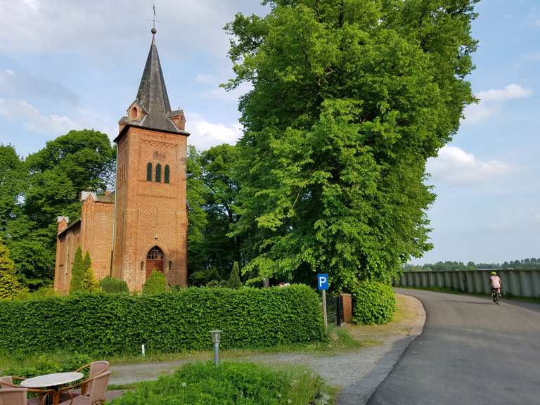 An der Moorlosen Kirche Bremen, Deutschland Radtouren