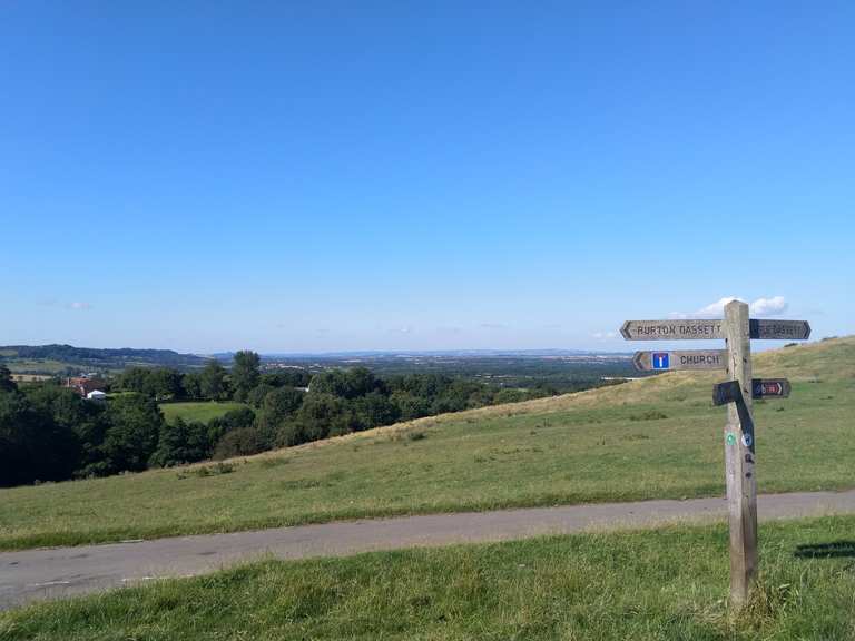 Burton Dassett country park Road Cycle Routes and Map Komoot