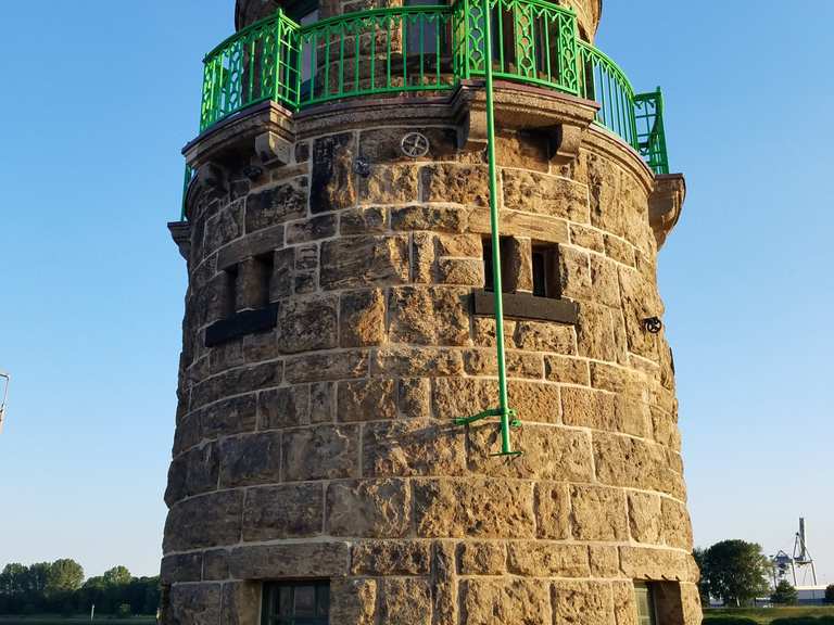 Molenfeuer Überseestadt „Mäuseturm“ - Bremen, Deutschland | Radtouren