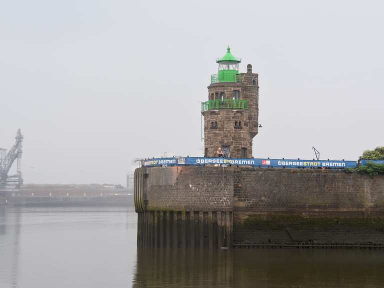 Molenfeuer Überseestadt „Mäuseturm“ - Bremen, Deutschland | Radtouren