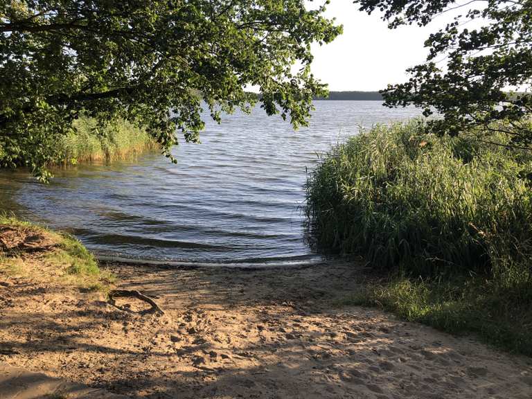Groß Köris Brücke 😍Hofjagdweg😍 Runde von Groß Köris Fahrradtour
