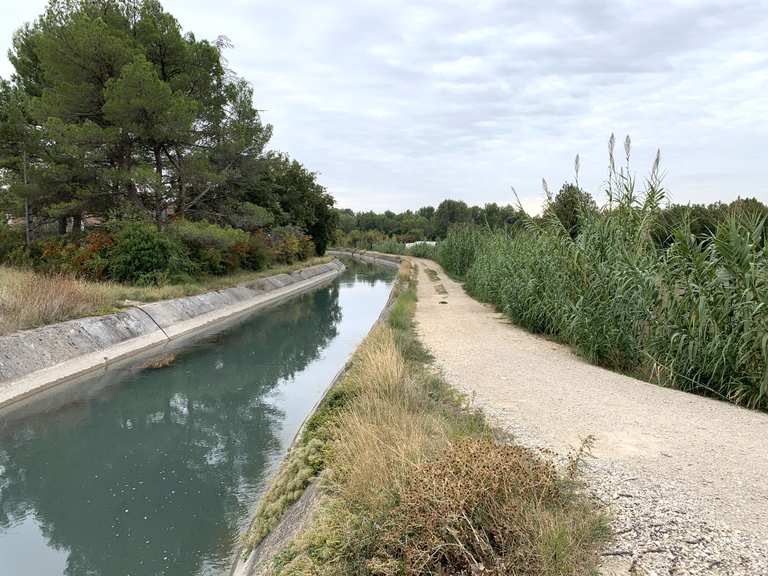 Canal De Carpentras Itinéraires Vélo Et Carte Komoot 