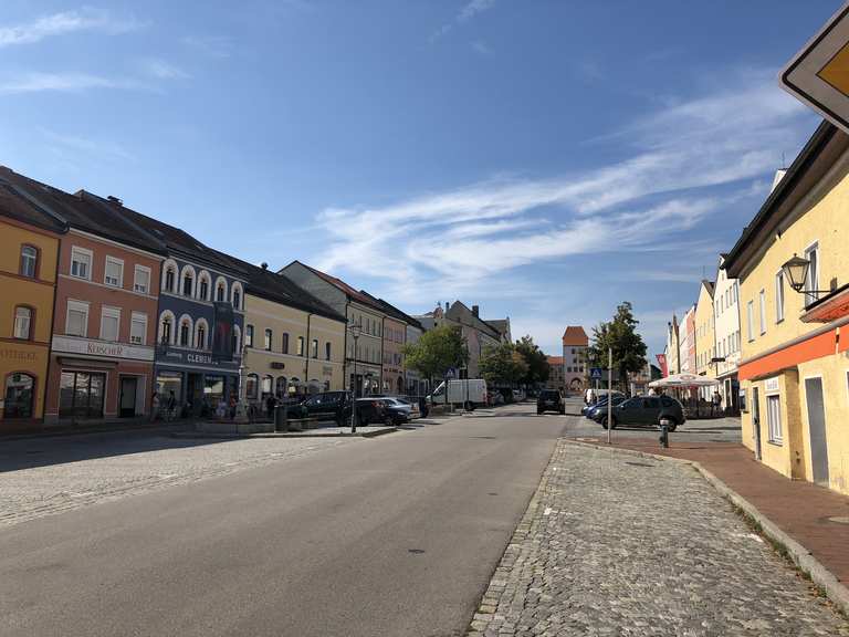 Marktplatz Massing Die Rott Runde von Kirchholzen RennradTour Komoot