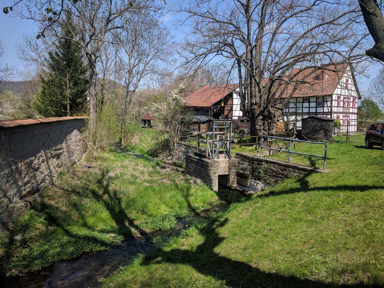 Öl und Graupenmühle Mühlberg Wanderungen und Rundwege komoot