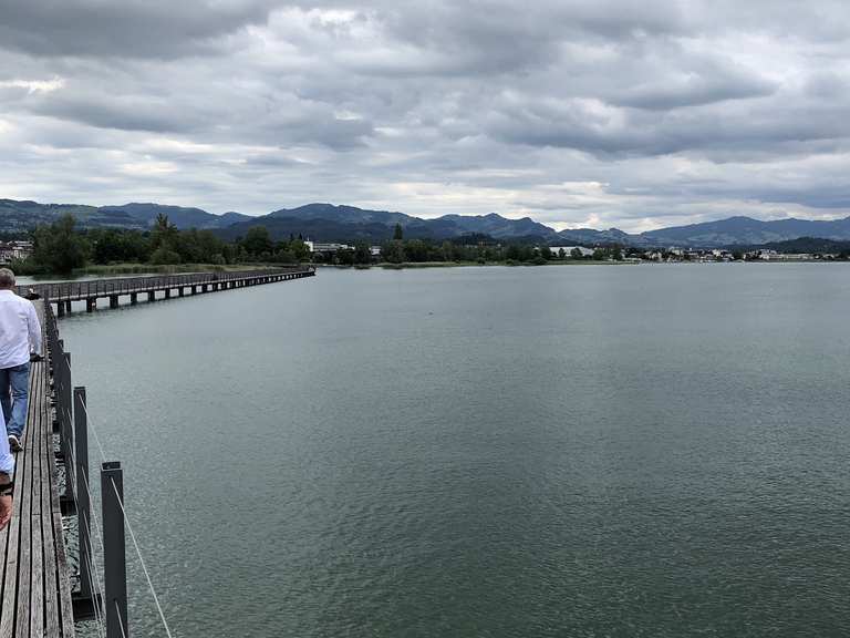 Holzbrücke Rapperswil - Hurden - Rapperswil-Jona, See ...
