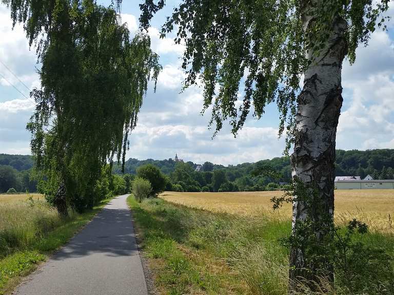 Radweg an der Mulde - fietsroutes en kaart | Komoot