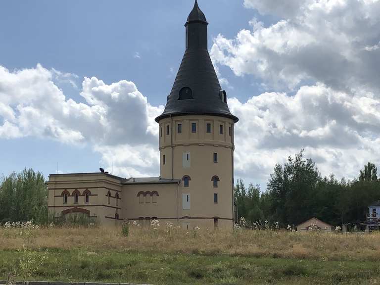 Wasserturm in Neugersdorf Neugersdorfer Spreequelle Runde von