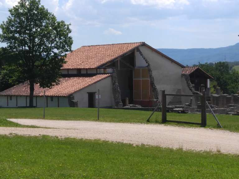 Hechingen Stein Villa Rustica Römerfest Radtouren und Radwege komoot