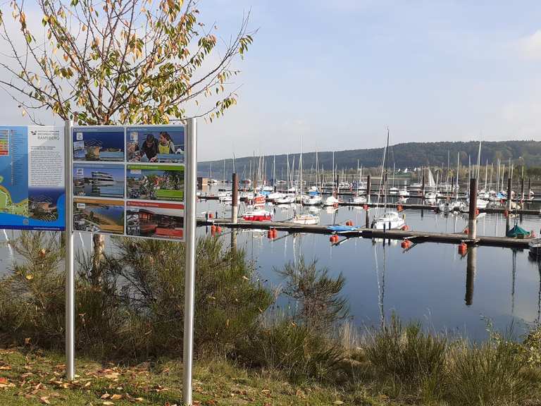 Blick auf den Brombachsee Großer Brombachsee Runde von