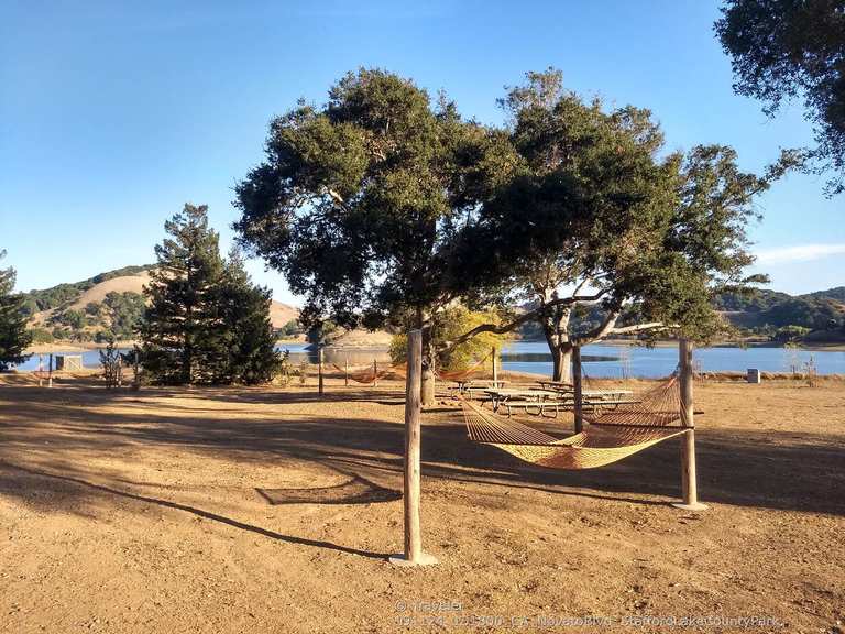 Hammock village picnic area, Stafford Lake Park, Novato Routes for