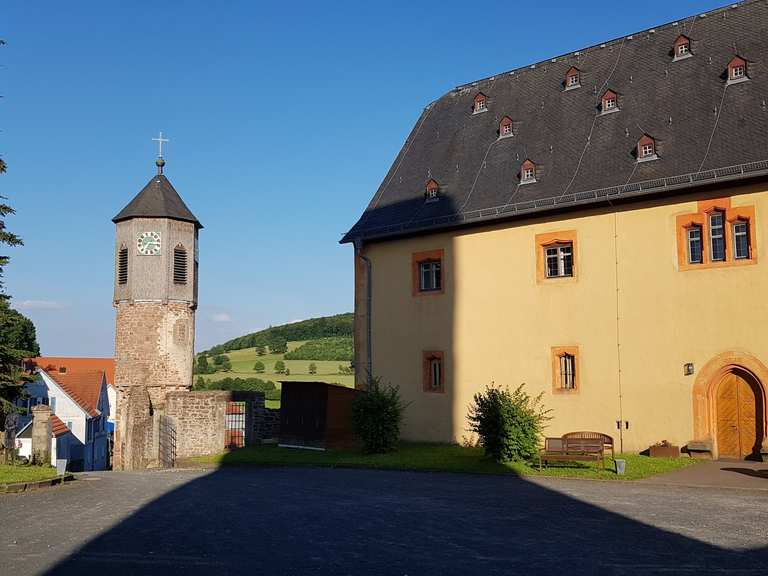 Burg Schwarzenfels MountainbikeTouren und Trails komoot