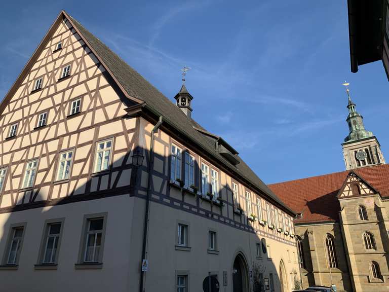 Altstadt von Königsberg in Bayern Wanderungen und Rundwege komoot