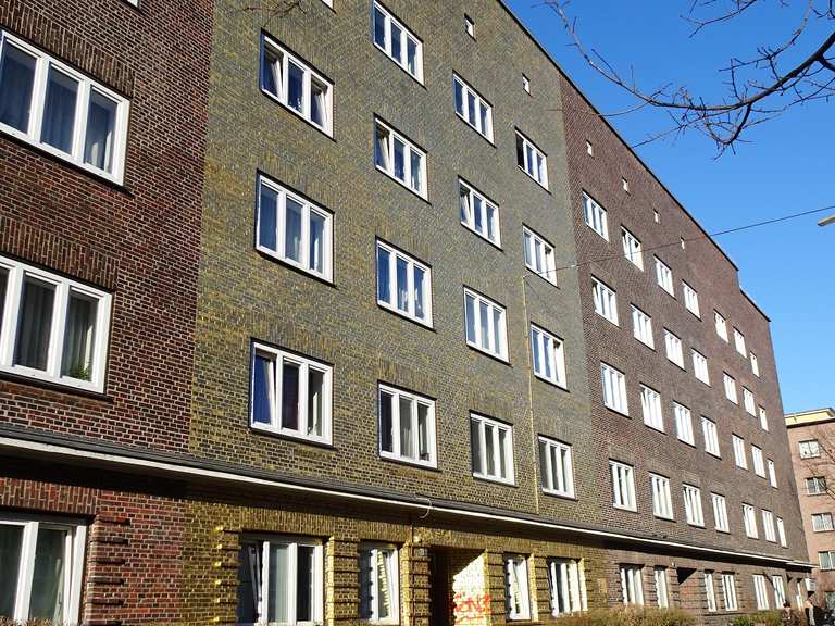 Das "Goldene Haus" auf der Veddel Wanderungen und Rundwege komoot