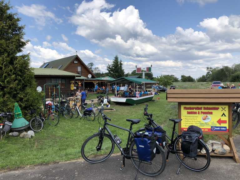 Pause bei Fischer Schneider Küstriner Vorland, Märkisch