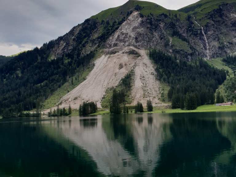 Vilsalpsee Westufer Oberjoch, Oberallgäu Radtouren