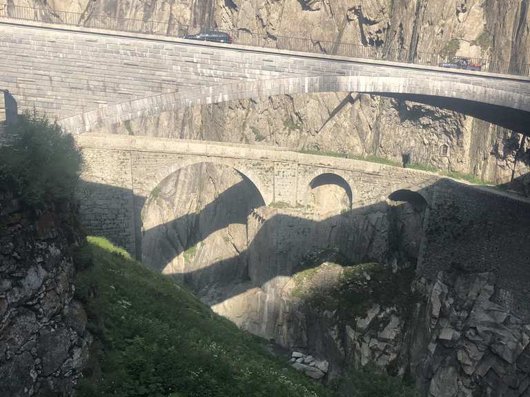 Teufelsbrücke Wanderungen und Rundwege komoot