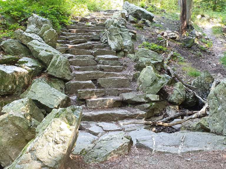 Belle montée vers la source de la Géronstère Itinéraires de rando et marche Komoot