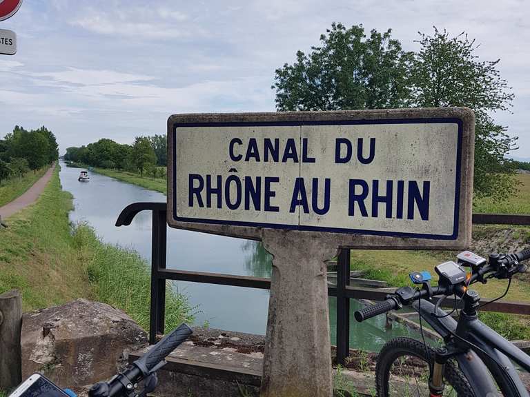 Rhein-Rhône-Kanal - Cycle Routes and Map | Komoot