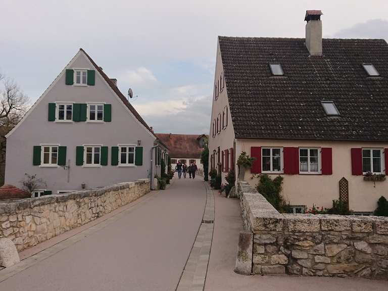 Die Steinerne Brücke Harburg (Schwaben), DonauRies