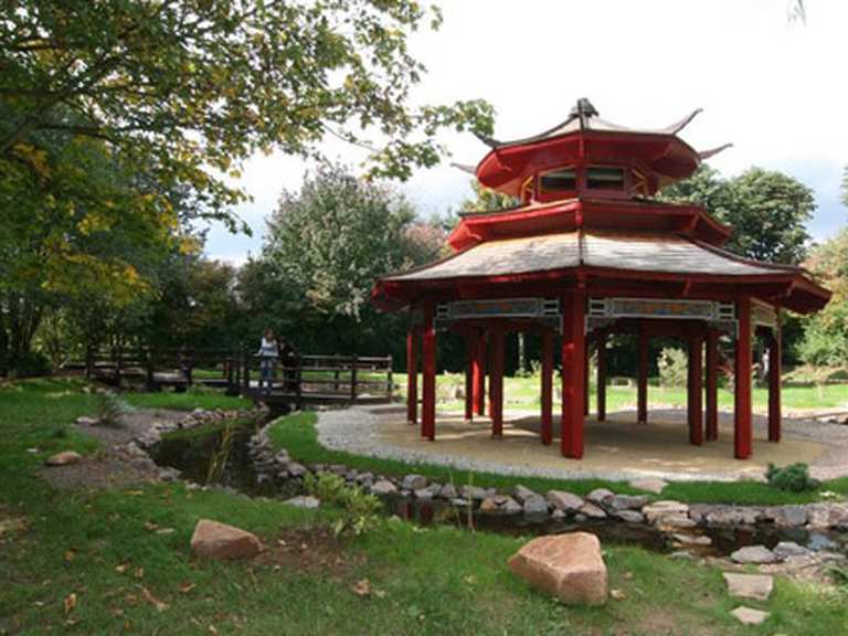 Asiatischer Garten Lebach, Saarlouis RadtourenTipps