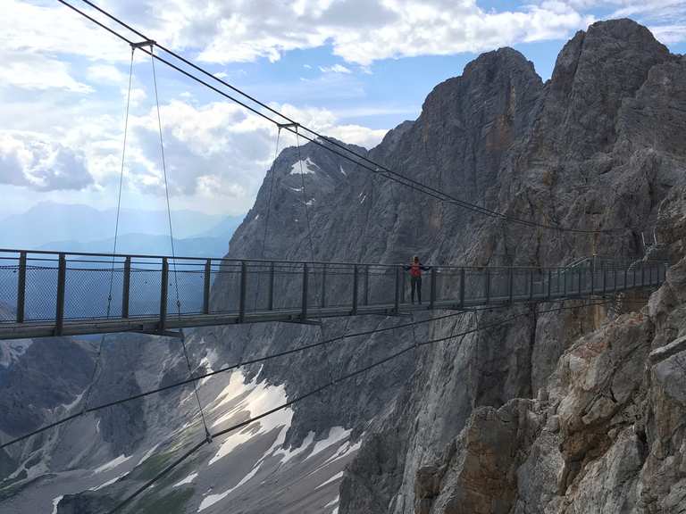 Hängebrücke auf dem Dachstein - Ramsau am Dachstein, Liezen