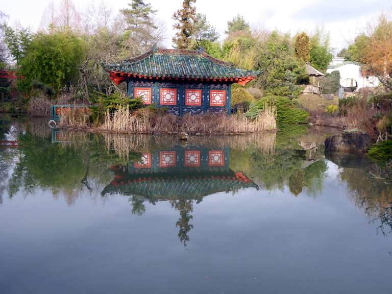 Asiatischer Garten in Münzesheim Routes for Walking and Hiking Komoot