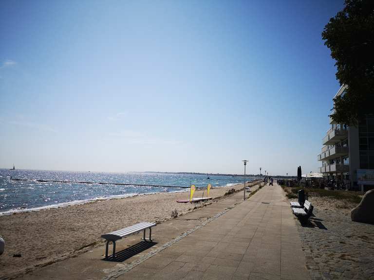 Großenbrode Strandpromenade Radtouren und Radwege komoot
