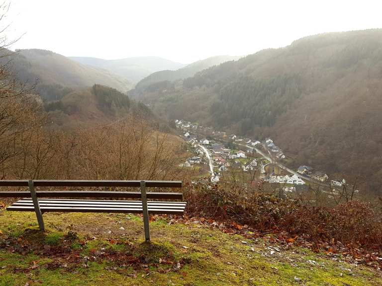 Bank / Aussicht auf Ahrbrück Wanderungen und Rundwege komoot
