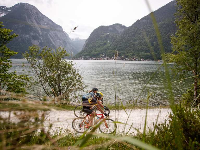 Blick auf Hallstatt Hallstättersee Runde von Bad Goisern