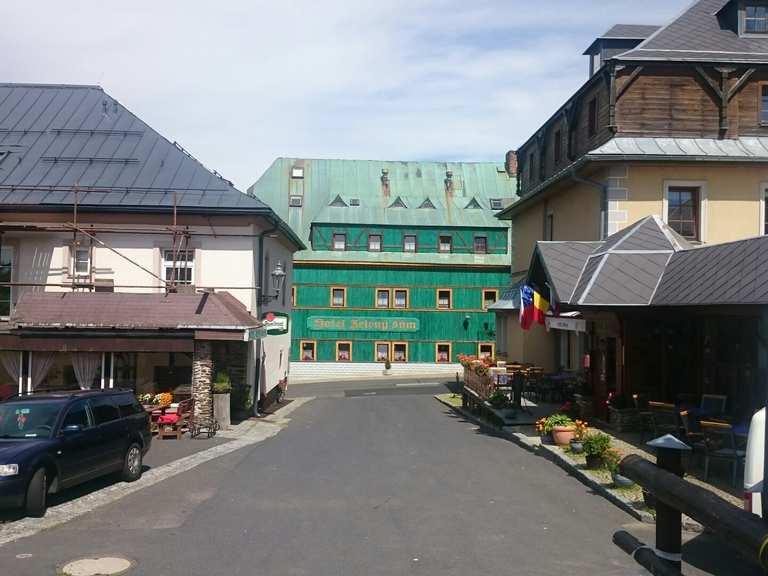 Hotel Grünes Haus Bozí Dar Nordwesten, Tschechien