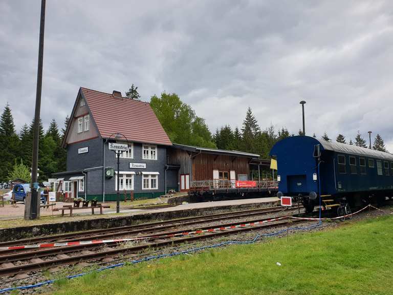 Bahnhof Rennsteig - Cycle Routes and Map | Komoot